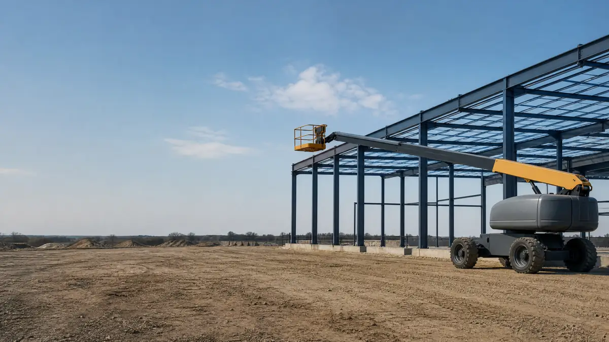 Boom Lifts jobsite access in Grand Rapids
