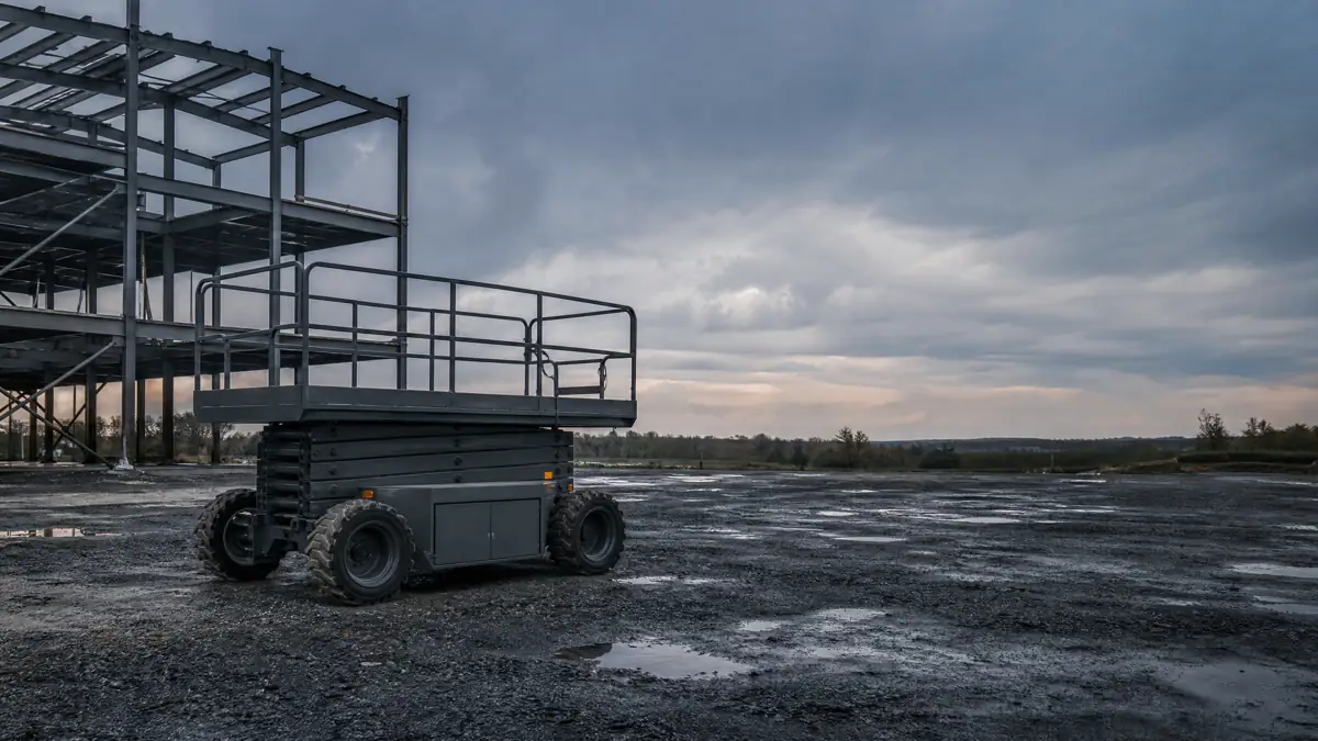 Rough Terrain Scissor Lifts jobsite access in Grand Rapids